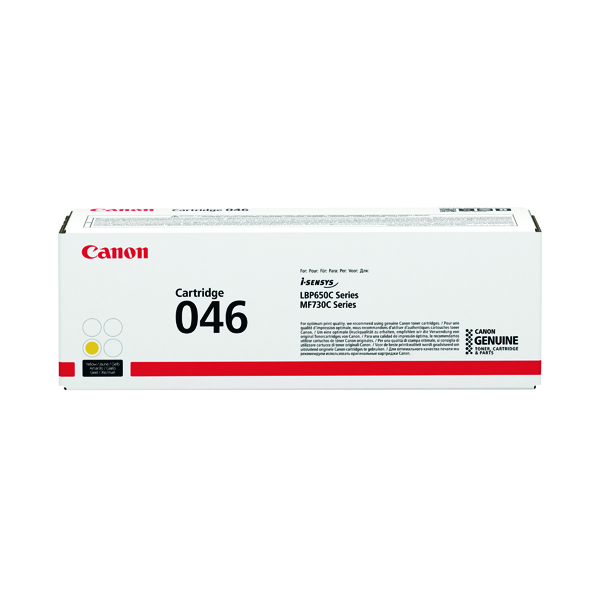 CANON 046Y TONER CARTRIDGE YELLOW