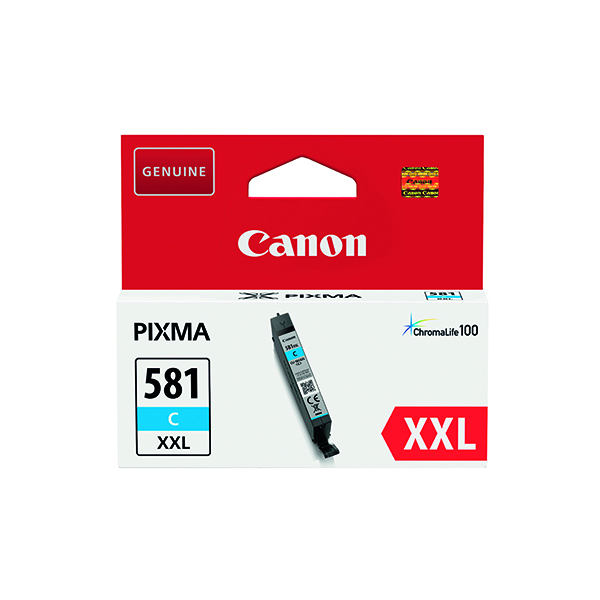 CANON CLI-581XXL INK CART XHY CYAN