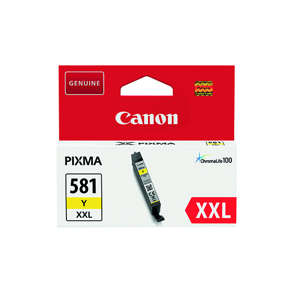 CANON CLI-581XXL INK CART XHY YLW