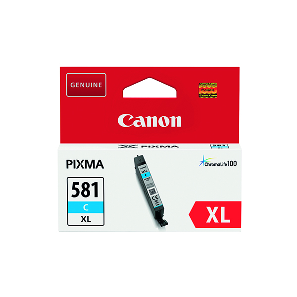 CANON CLI-581XL INK CART HY CYAN