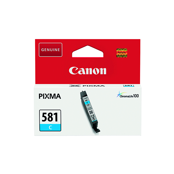 CANON CLI-581C INK CARTRIDGE CYAN