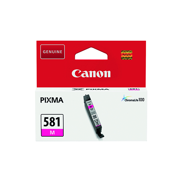 CANON CLI-581M INK CARTRIDGE MAGENTA