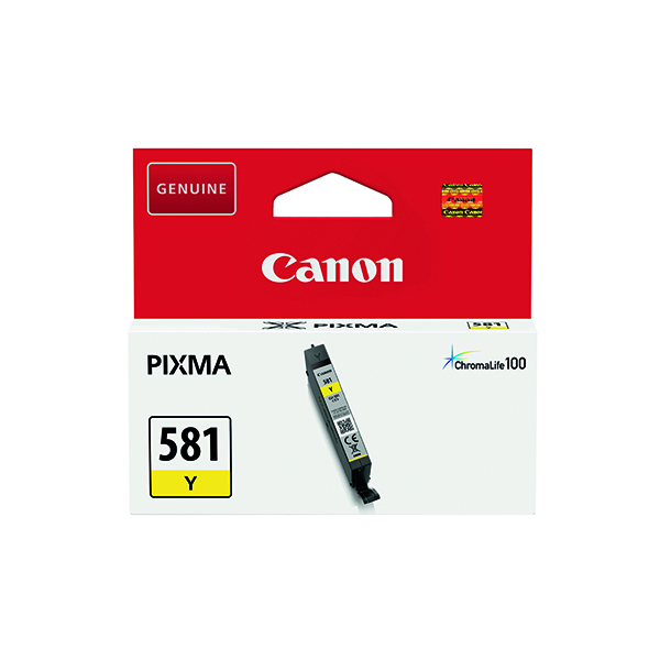 CANON CLI-581Y INK CARTRIDGE YELLOW