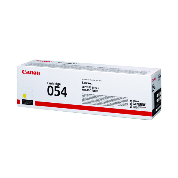 CANON 054 TONER CARTRIDGE YELLOW