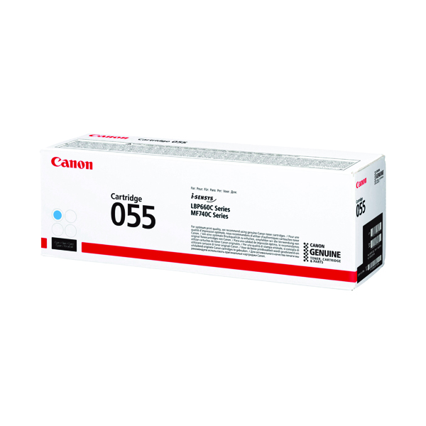 CANON 055 TONER CARTRIDGE CYAN