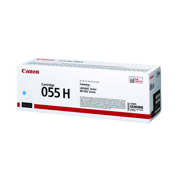 CANON 055 TONER CARTRIDGE HY CYAN