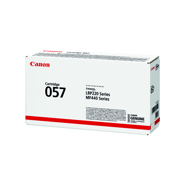 CANON 057 TONER CARTRIDGE BLACK