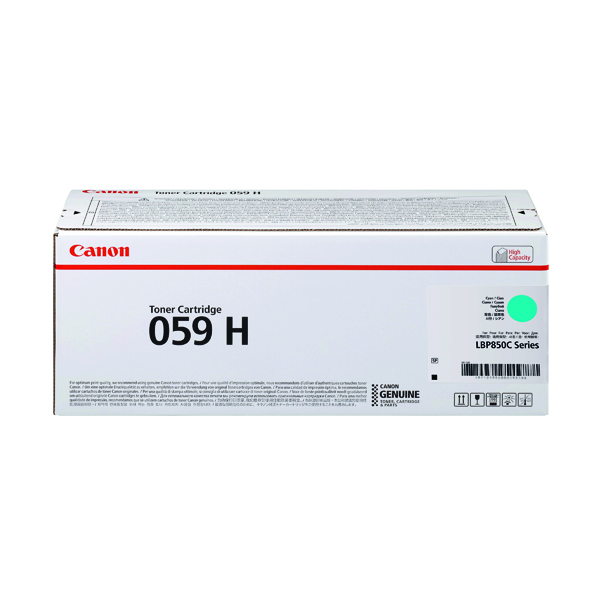 CANON 059H TONER CARTRIDGE HY CYAN