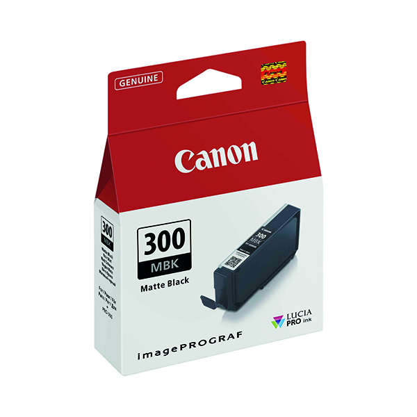 CANON PFI-300MBK INK CART MATT BLACK