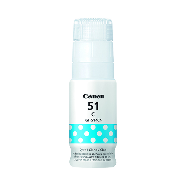 CANON GI-51C INK BOTTLE CYAN