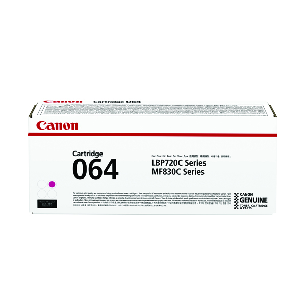 CANON 064 TONER CARTRIDGE MAGENTA