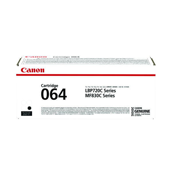 CANON 064 TONER CARTRIDGE BLACK