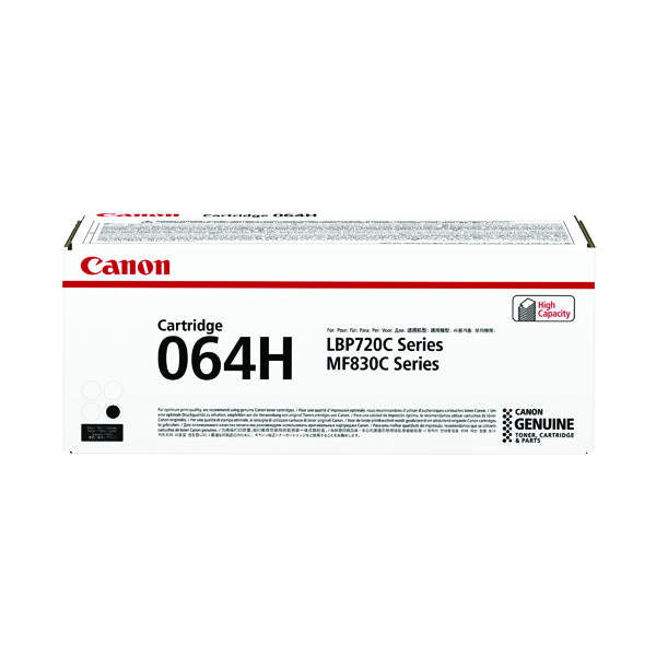 CANON 064H TONER CART HY BLACK