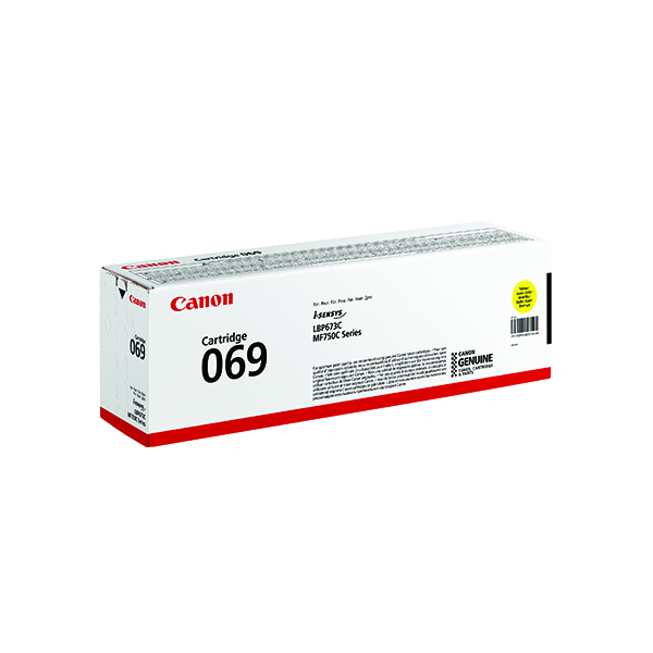 CANON 069 TONER CARTRIDGE YELLOW