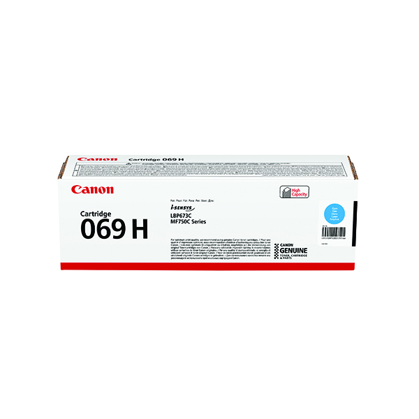 CANON 069H TONER CARTRIDGE HY CYAN