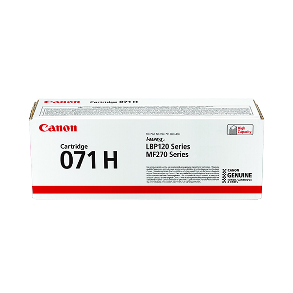 CANON 071H TONER CARTRIDGE HY BLACK