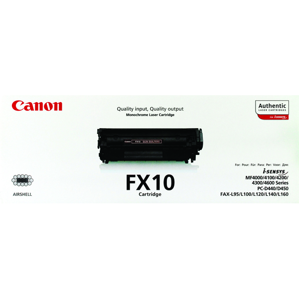 CANON FX10 TONER CARTRIDGE BLACK