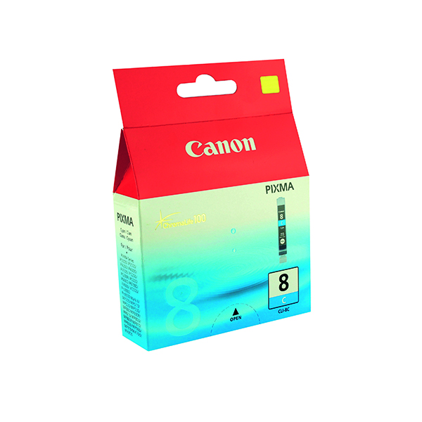 CANON CLI-8C INKJET CARTRIDGE CYAN