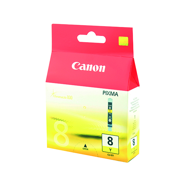 CANON CLI-8Y INKJET CARTRIDGE YELLOW