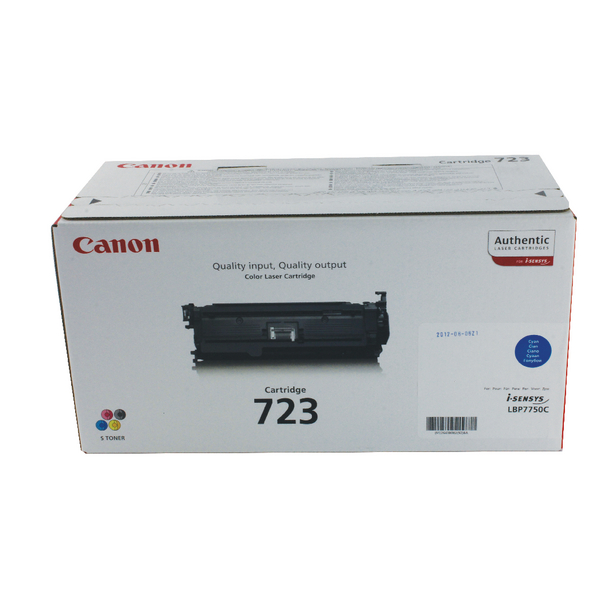 CANON 723C TONER CARTRIDGE CYAN