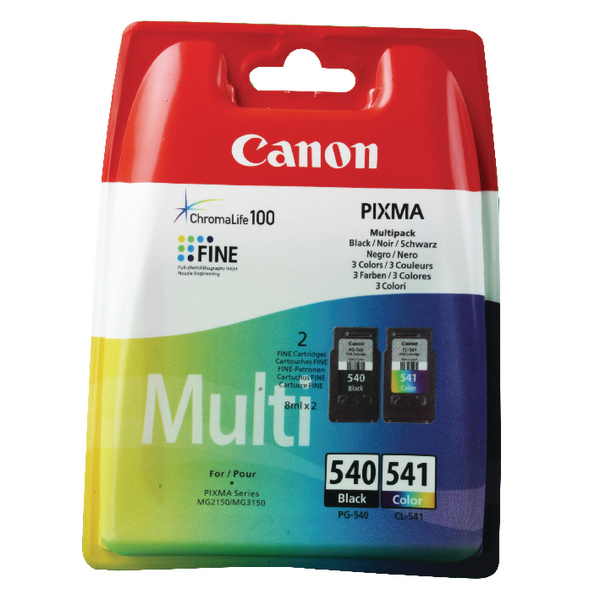 CANON PG-540+CL-541 INK CART BLK/TRI