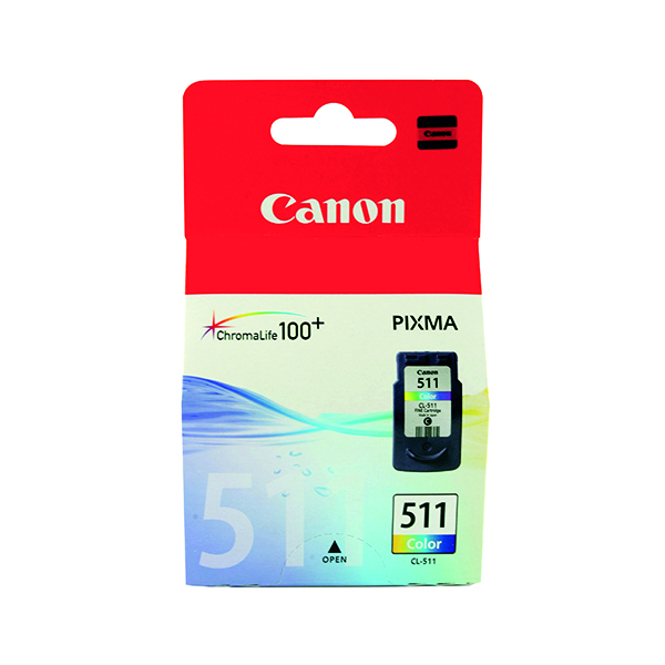 CANON CL-511 COLOUR INKJET CART CMY