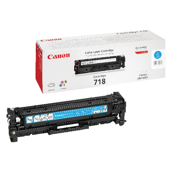 CANON 718C TONER CARTRIDGE CYAN