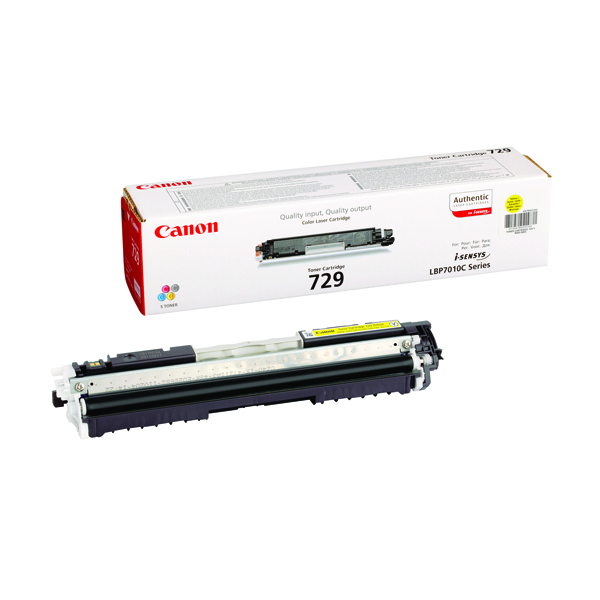 CANON 729Y YELLOW TONER 4367B002