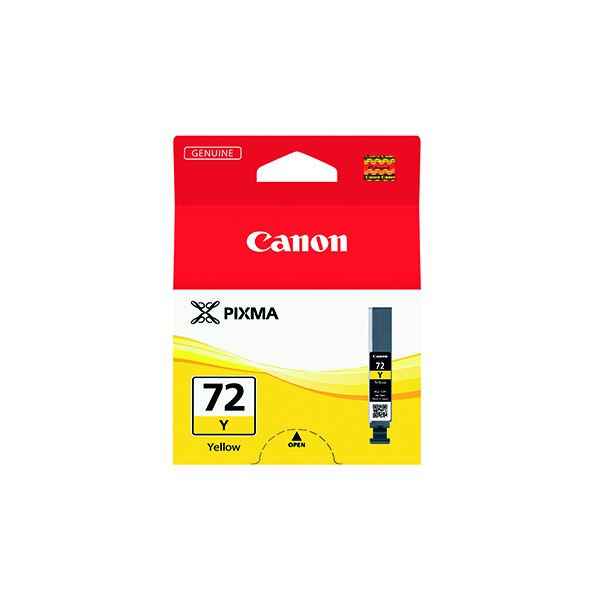 CANON PGI-72Y INKJET CART YELLOW