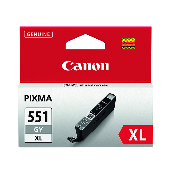 CANON CLI-551GY XL INK CART GREY