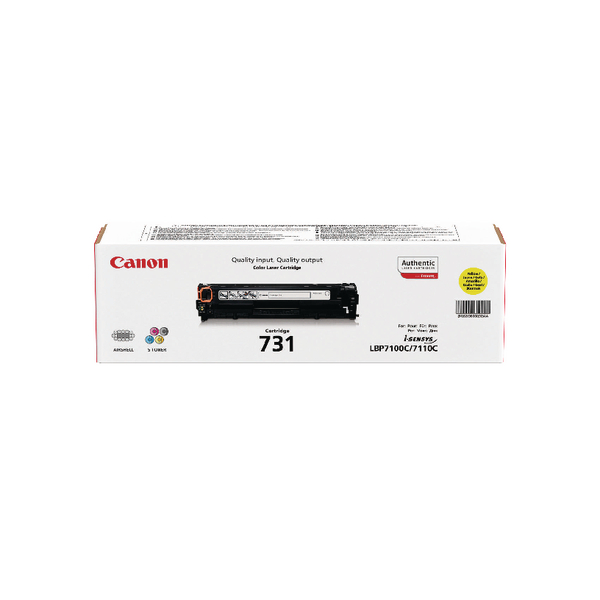 CANON 731Y YELLOW TONER CARTRIDGE