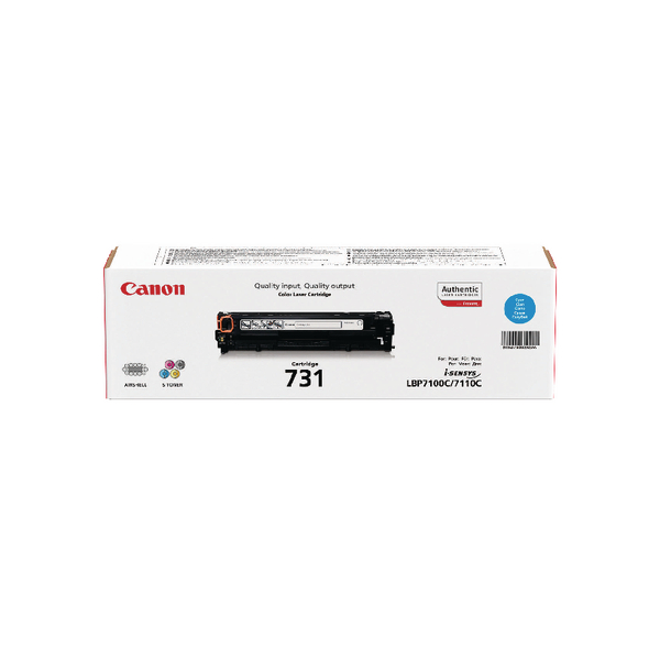 CANON 731C CYAN TONER CARTRIDGE