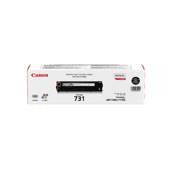 CANON 731BK TONER CARTRIDGE BLK