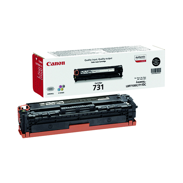 CANON 731H BLACK TONER CARTRIDGE