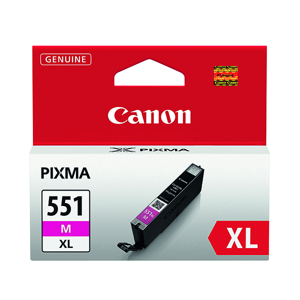 CANON CLI-551XLM INKJET CART HY MAG