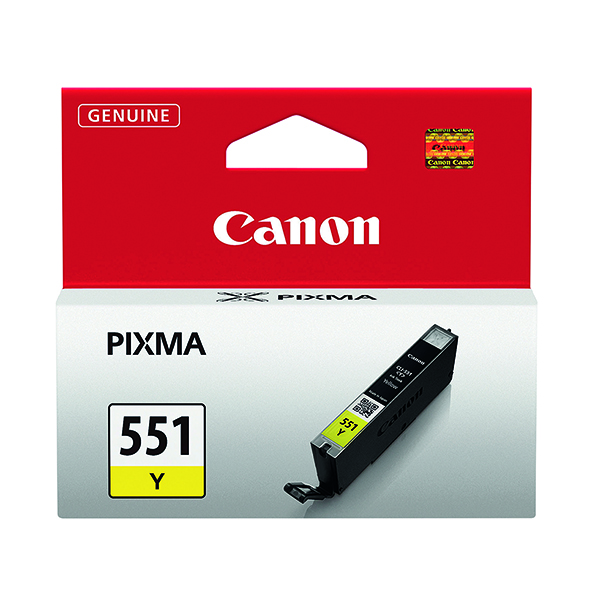 CANON CLI-551Y INK CARTRIDGE YELLOW