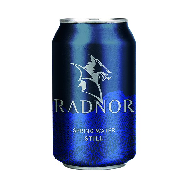 RADNOR SPRNG WTR STILL 330ML CAN P24