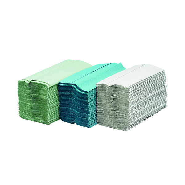 MAXIMA GREEN 2PLY H/TOWELS WHITE P15