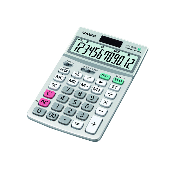 CASIO JF-120ECO DESKTOP CALCULATOR