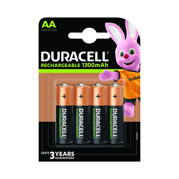 DURACELL STAYCHARGED ENTRY AA PK4