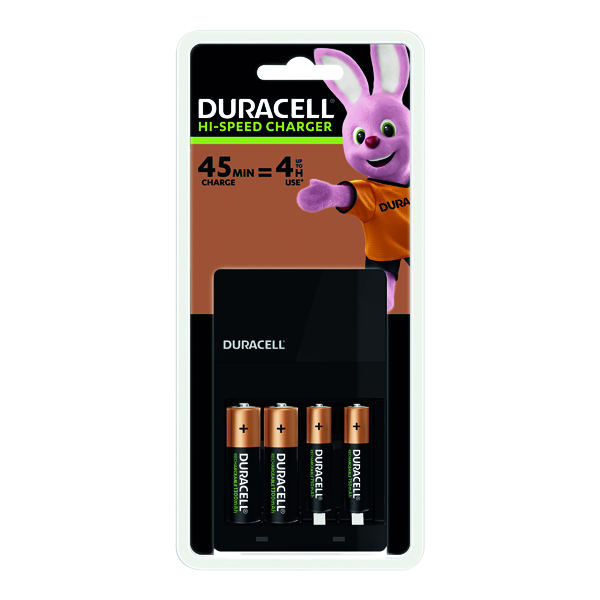DURACELL HI-SPEED CHARGER 45 MINS