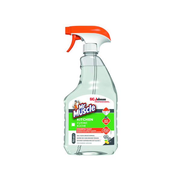 MR MUSCLE KITCHEN DISINFECTANT 750ML