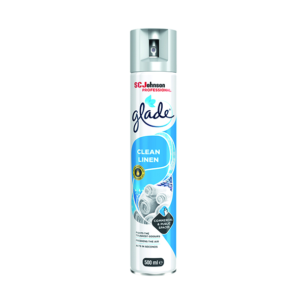 GLADE CLEAN LINEN AIR FRESH 500ML