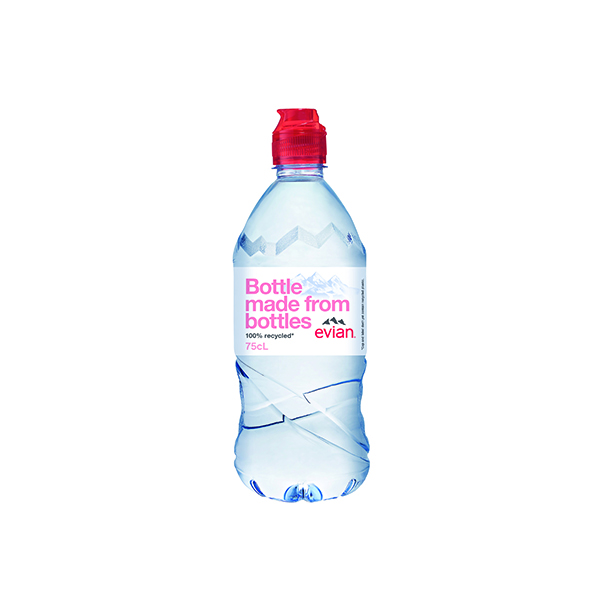 EVIAN MINERAL WATER 75CL PK12