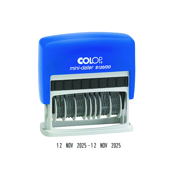 COLOP S120/DD DOUBLE DATER STAMP