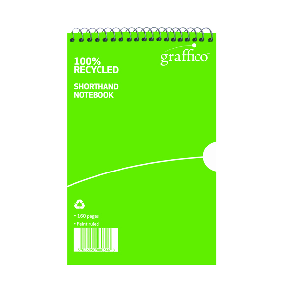 GRAFFICO RECYCLED REPORTER NOTEBOOK