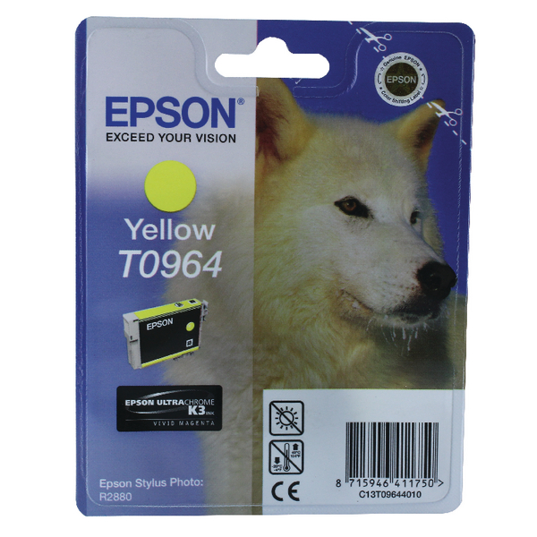 EPSON T0964 INK CART ULTRA CHRM YLW