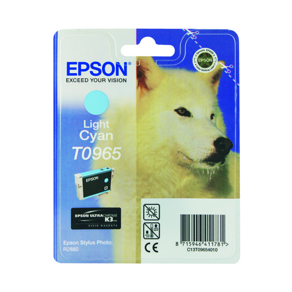 EPSON T0965 INK CART ULT CHRM LT CY