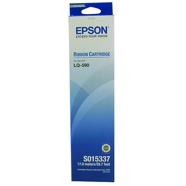 EPSON SIDM RIBBON FOR LQ590 BLK