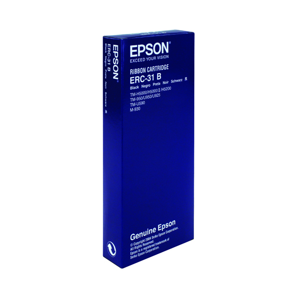 EPSON ERC31B FABRIC RIBBON CART BLK